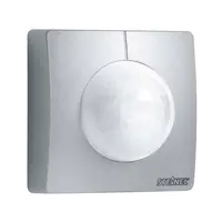 Senzor de miscare profesional, detectie cu infrarosu, pentru cladiri publice,argintiu