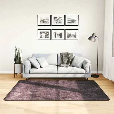 vidaXL Covor lavabil, antracit, 120x180 cm