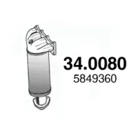 Catalizator ASSO 34.0080