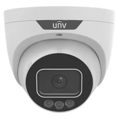 Camera IP Uniview IPC3638SS-ADF28KMC-I1, 8MP, lentila 2.8mm, IR 30m, WL 30m, ColorHunter, Microfon, Difuzor, Alarma, PoE, slot card 256GB