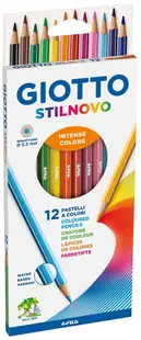 Creioane colorate Giotto Stilnovo - 12 culori