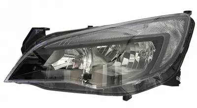 Far fata Stanga (halogen, H7 H7 W21, electric, cu motor, bec, culoare insert: negru) potrivit OPEL ASTRA J, ASTRA J GTC -06.15