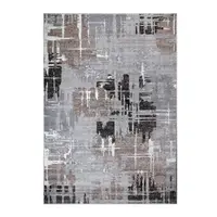 Covor Dreptunghiular, 80 x 150 cm, Gri / Maro, Mira 24037/123