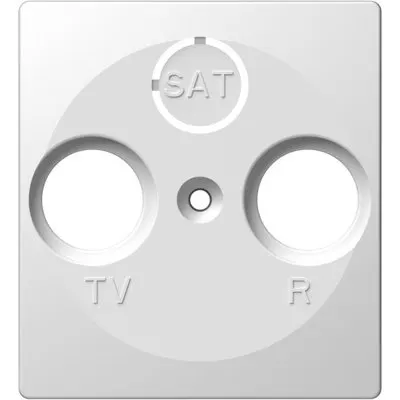 Ekonomik Placa Priza TV alba, TEM Modul TEM-PE10PW-U