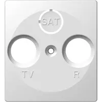 Ekonomik Placa Priza TV alba, TEM Modul TEM-PE10PW-U