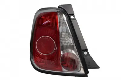 Stop spate (cadru negru) potrivit ABARTH 500 595 695, 500C 595C 695C; FIAT 500 07.07