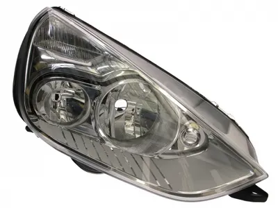 Far dreapta (H1 H7, reglaj electric, cu motoras, fundal cromat) FORD GALAXY, S-MAX 2006-2015