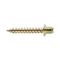 CELO Dowel thread surub pentru clamp TF M6x25 steel zincat galben