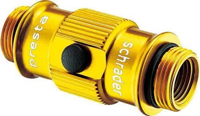 Lezyne Cap de pompă ABS Flip Thread - Gold