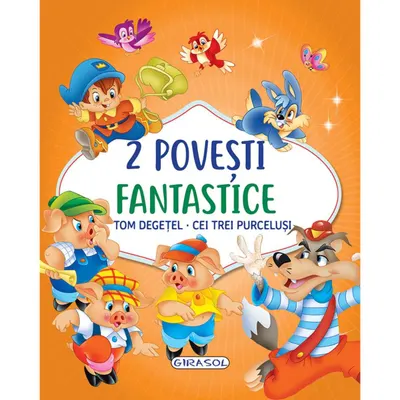 2 Povesti fantastice, Tom Degetel, Cei trei purcelusi