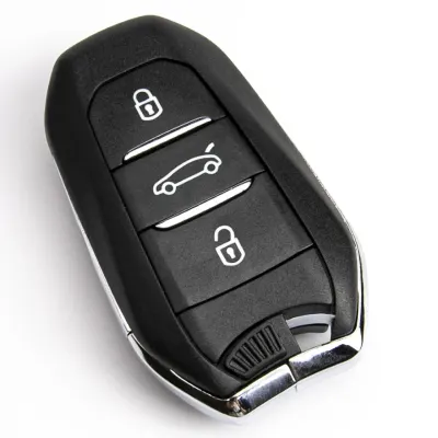 Carcasa cheie auto Techstar 3 butoane compatibila Citroen C2, C3, C4, C5, Berlingo, Jumper, Jumpy, Xsara – lama HU83