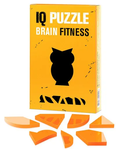 Puzzle IQ – - Bufniţă, 7 piese