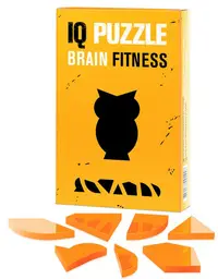 Puzzle IQ – - Bufniţă, 7 piese