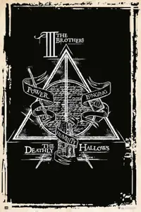Poster Erik Movies: Harry Potter - Deathly Hallows Symbol