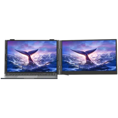 Portable monitor Blackview SCM6 Single Screen 14inch 1920x1080 16:9 LCD 60Hz IPS 178 USB-C 3.1x3 for 13-17.3 inch laptops 332x20