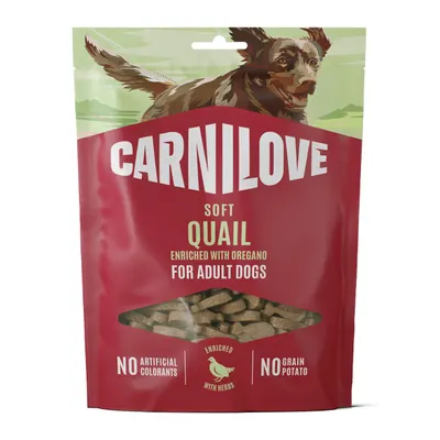 Carnilove Dog Soft Snack Quail & Oregano 200 g