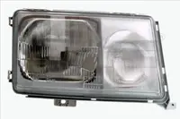 Far stanga (H3 H4, pneumatic, fundal argintiu) MERCEDES Clasa COUPE (C124), KOMBI T-MODEL (S124), SEDAN (W124)
