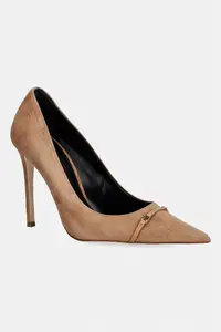 Elisabetta Franchi pantofi cu toc stiletto din piele întoarsă