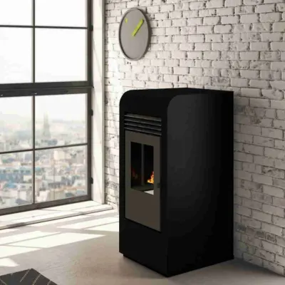 Soba pe Peleti 2.5-9.5 Kw - Giada Carbon