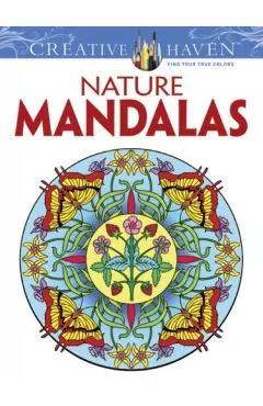 Creative Haven Nature Mandalas Coloring Book