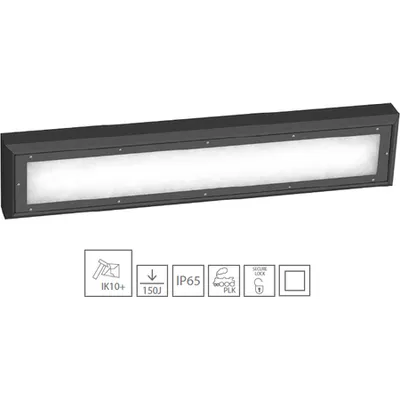 Corp iluminat antivandalism LED 29W