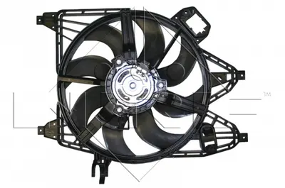 Ventilator radiator (cu carcasa) potrivit RENAULT KANGOO, KANGOO EXPRESS 1.5D 04.03