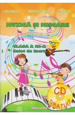 Muzica si miscare clasa a 3-a, caiet