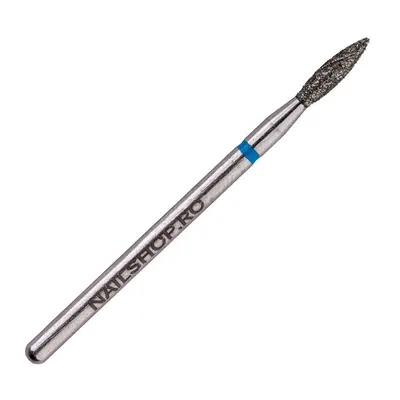 Capat freza diamant - flacara medie 2.3 mm - #128
