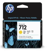 Cartuș de cerneală HP - 712, pentru DesignJet T230/T630/T650, Yellow