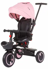 Tricicleta pliabilă Chipolino - Quick Fold, 360°, roz