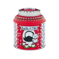 Cutie metalica - Boite a The Vrac Chat - Rouge