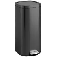 HOMCOM Coș pentru bucătărie 30L cu pedală și capac, funcție Soft-Close și menținere deschisă pentru bucătărie, acasă | Aosom Romania