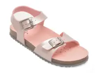 Sandale GEOX roz, J558MI, din piele ecologica