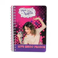 Carnetel A6 cu spirala Violetta 06