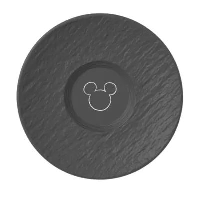 Farfurie ceasca MANROCK MICKEY, 15.5 cm, negru