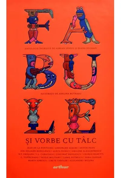 Fabule și vorbe cu tâlc - Hardcover - Adrian Săvoiu, Diana Zografi