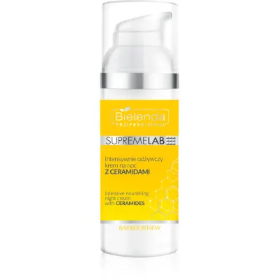 Bielenda Professional Supremelab Barrier Renew Cremă de noapte intens nutritivă cu ceramide 50 ml