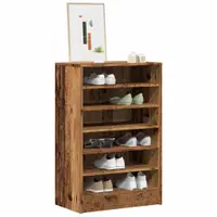 Gossi pantofar, lemn vechi, 60x35x92 cm, lemn prelucrat