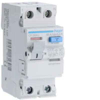 Întrerupător diferențial 2P 63A 300mA, tipAC