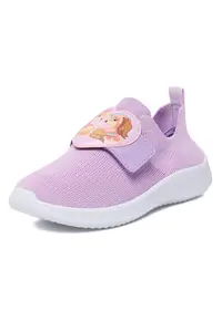 Pantofi sport copii - velcro - violet - tesatura