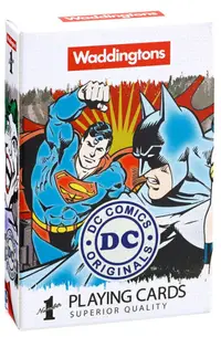 Carti de joc Waddingtons - DC Retro