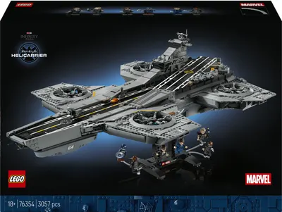 Constructor LEGO Marvel Super Heroes - S.H.I.E.L.D. Helicarrier (76354)