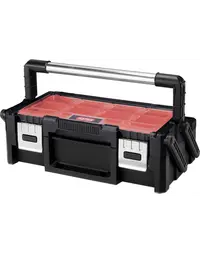 CURVER Organizator 18" CANTILEVER negru/roșu