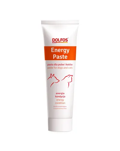 DOLFOS Energy Paste 100g pastă energizantă câini și pisici slăbite sau în convalescență