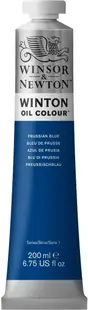 Vopsea de ulei Winsor & Newton Winton Winton - Prussian Blue, 200 ml