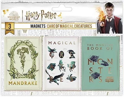 Set de magneți Cinereplicas Movies: Harry Potter - Care of Magical Creatures