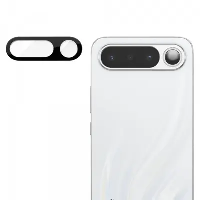 Folie de protectie Camera Spate Techsuit pentru Realme 16, Sticla Securizata, Neagra