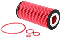 Filtru ulei sport (inaltime: 133 mm, diametru exterior: 64 mm) potrivit MERCEDES S (C215), S (C216), S (W221), SL (R230); MAYBACH 57 5.5 5.8 6.0 03.99-12.13 - catalogue: www.knfilters.com