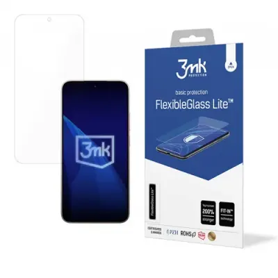 Folie de protectie Ecran 3MK FlexibleGlass Lite pentru Xiaomi 15T, Sticla Flexibila, Full Glue