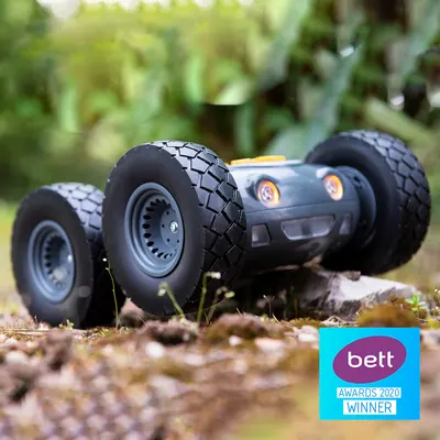 Robot programabil cu telecomandă și Bluetooth